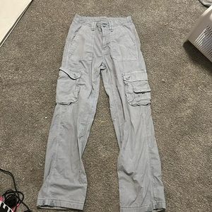 Blueish grey American Eagle cargo pants